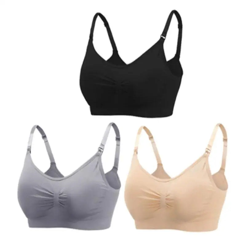 Breathable Seamless Cotton Bra – Soft Daily Comfort
