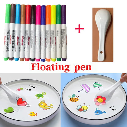 Magic Water Painting Pen Set for Kids Drawing