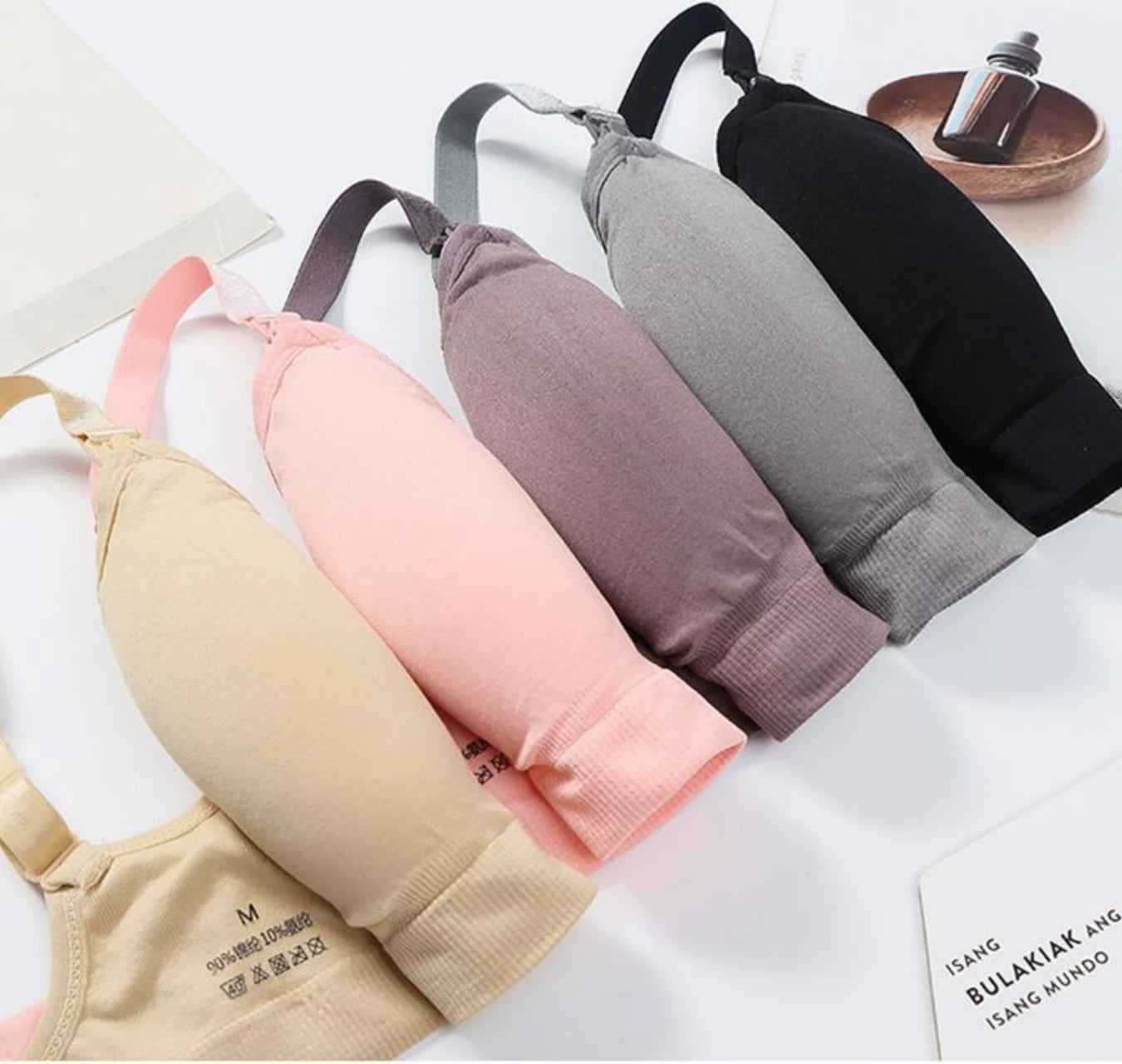 Breathable Seamless Cotton Bra – Soft Daily Comfort